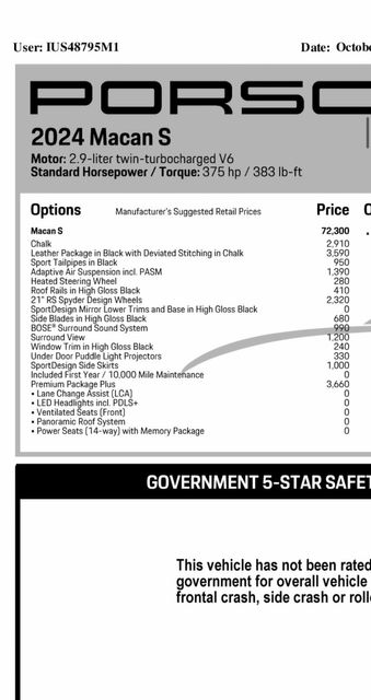 2024 Porsche Macan S | Longwood, FL | Millenia Motors 2024 Porsche Macan S | Longwood, FL | Millenia Motors