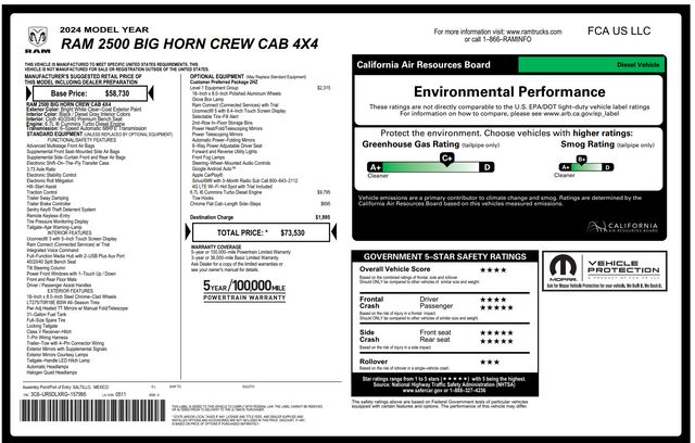 2024 Ram 2500 Big Horn 2024 Ram 2500 Big Horn