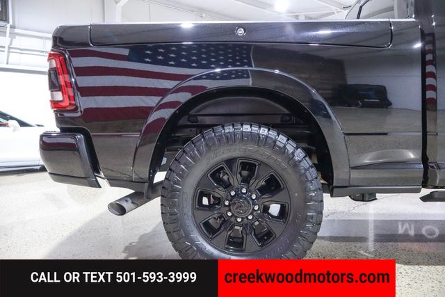 2024 Ram 2500 Limited Night 4x4 Mega Diesel LEVELED NewTires 20s
