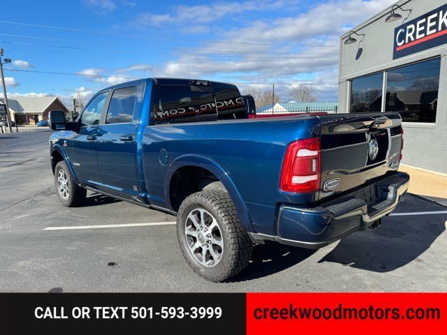 2024 Ram 2500 Limited Longhorn 4x4 Cummins Diesel 1 Owner Blue