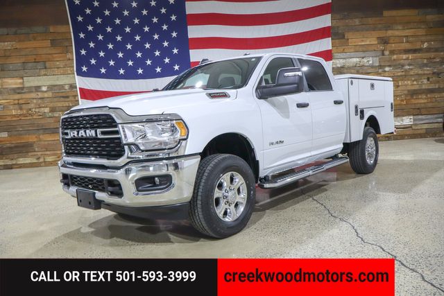 2024 Ram 2500 Big Horn Crew 4x4 6.4 GAS Utility Bed Box 1 Owner