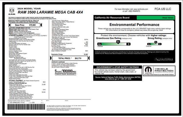 2024 Ram 3500 Laramie 2024 Ram 3500 Laramie