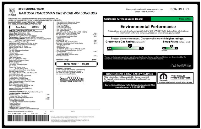 2024 Ram 3500 Tradesman