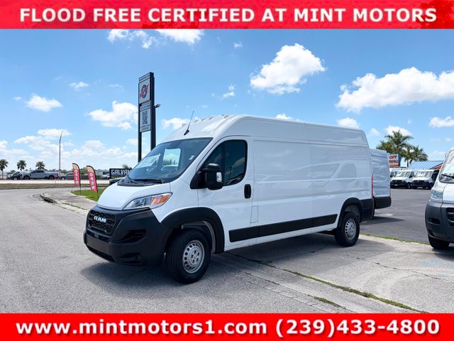2024 Ram ProMaster 159 WB 3DR HIGH ROOF CARG | Fort Myers, FL | Mint Motors