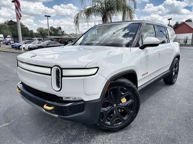 2024 Rivian R1S RIVIAN RS1 QUAD LARGE ADVENTURE PACK WHITE/WHITE | Plant City Florida | Bayshore Automotive 