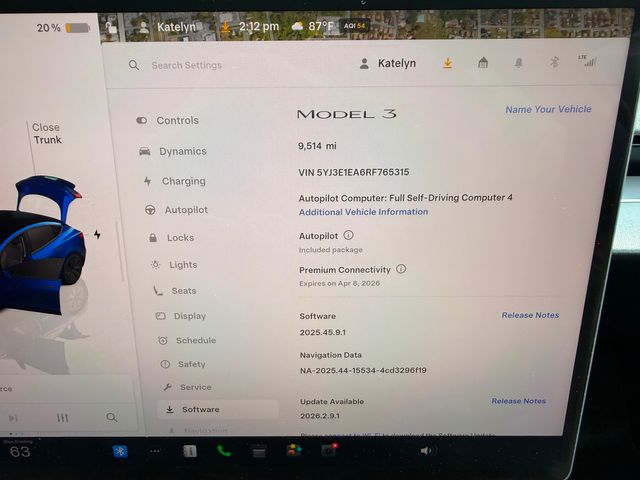 2024 Tesla Model 3 TESLA MODEL 3 CARFAX CERT 1 OWNER WARRANTY | Plant City, FL | psv5 DEMO - Bayshore Automotive