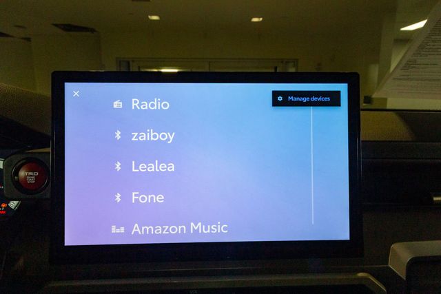 2024 Toyota Tacoma 4WD Manual Trans TRD Sport l optional wheel package $2995