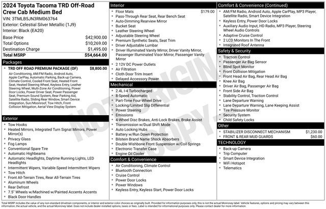 2024 Toyota Tacoma