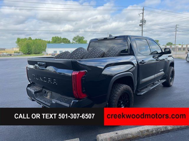 2024 Toyota Tundra SR5 Crew Max 4x4 Financing Black 20s LEVELED Nice