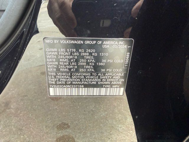 2024 Volkswagen Atlas Cross Sport SE 4Motion | Gifford, IL | Trav's Automotive