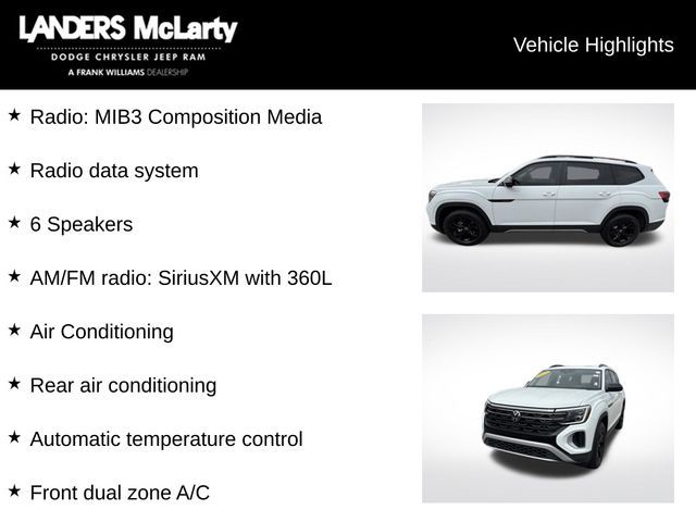 2024 Volkswagen Atlas Peak Edition SE 4Motion