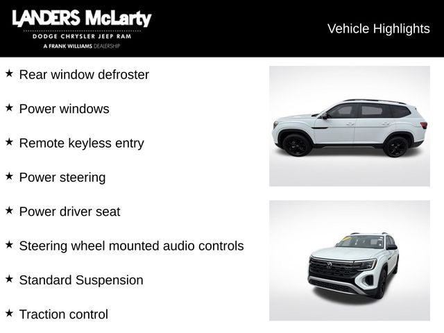 2024 Volkswagen Atlas Peak Edition SE 4Motion