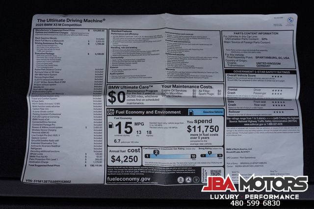 2025 BMW X5 M Competition AWD SUV X5M | MESA, AZ | JBA MOTORS