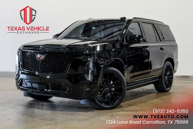 2025 Cadillac Escalade Sport 4WD,TOURING PACK, ROOF, 360 CAM, VOSSEN 24'S | Carrollton, TX | Texas Vehicle Exchange