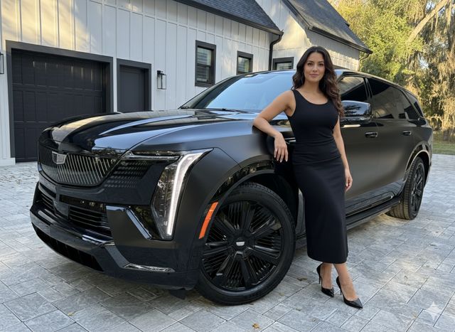 2025 Cadillac Escalade IQ SATIN BLACK ESCALADE IQ SPORT 2 REAR ENT 24