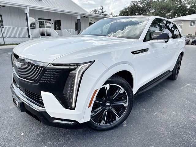 2025 Cadillac Escalade IQ ESCALADE IQ SPORT WHITE/WHITE 24s REAR ENT 1 OWNER | Plant City Florida | Bayshore Automotive 