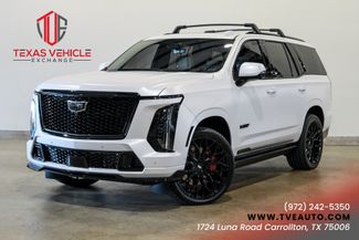 2025 Cadillac Escalade-V 4WD HUD, ROOF, REAR DVD, VOSSEN 24'S, MATTE PPF | Carrollton, TX | Texas Vehicle Exchange