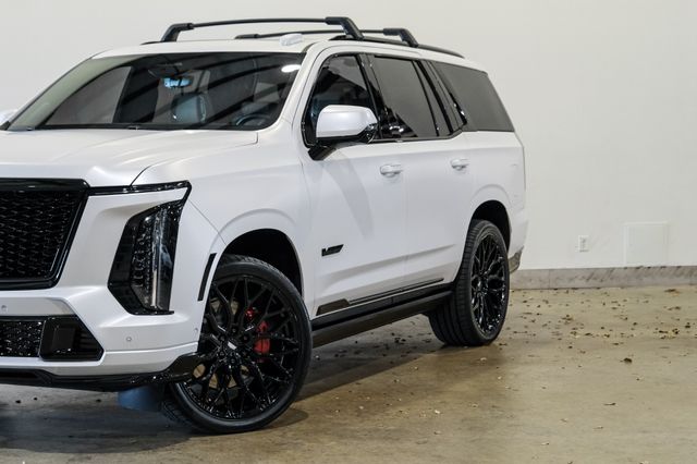 2025 Cadillac Escalade-V 4WD HUD, ROOF, REAR DVD, VOSSEN 24'S, MATTE PPF | Carrollton, TX | Texas Vehicle Exchange