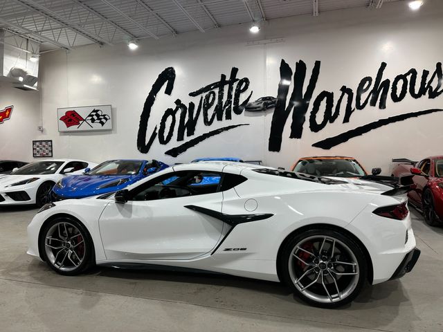 2025 Chevrolet Corvette Z06 Coupe Premium, UQT, J6F, Pearl Spider's, 1k | Dallas, Texas | Corvette Warehouse 