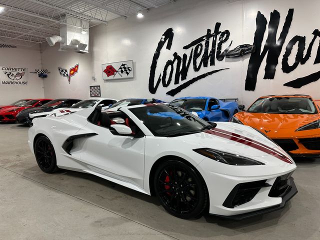 2025 Chevrolet Corvette CONV 2LT, Z51, E60, FE4, GT2, TT's, Only 942 Miles | Dallas, Texas | Corvette Warehouse 