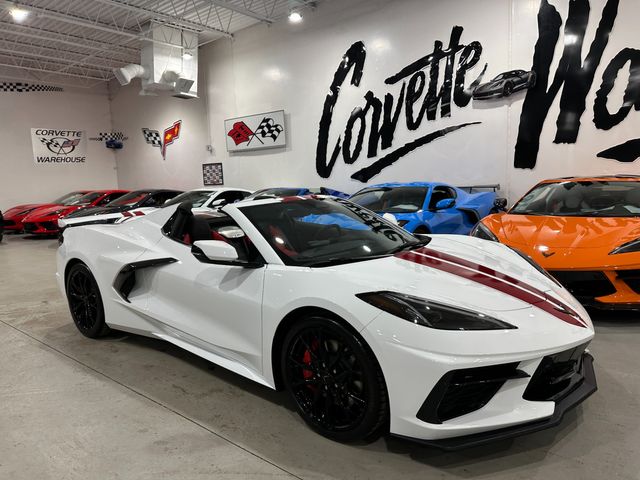2025 Chevrolet Corvette CONV 2LT, Z51, E60, FE4, GT2, TT's, Only 942 Miles | Dallas, Texas | Corvette Warehouse 