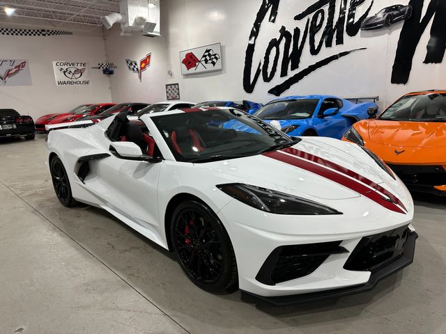 2025 Chevrolet Corvette CONV 2LT, Z51, E60, FE4, GT2, TT's, Only 942 Miles | Dallas, Texas | Corvette Warehouse 