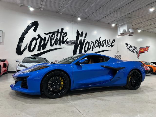 2025 Chevrolet Corvette Z06 2LZ, E60, J6E, Black Spiders, Black Tips, 1k | Dallas, Texas | Corvette Warehouse 