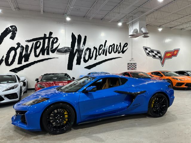 2025 Chevrolet Corvette Z06 2LZ, E60, J6E, Black Spiders, Black Tips, 1k | Dallas, Texas | Corvette Warehouse 