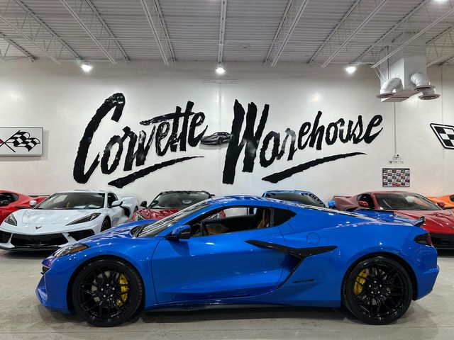 2025 Chevrolet Corvette Z06 2LZ, E60, J6E, Black Spiders, Black Tips, 1k | Dallas, Texas | Corvette Warehouse 