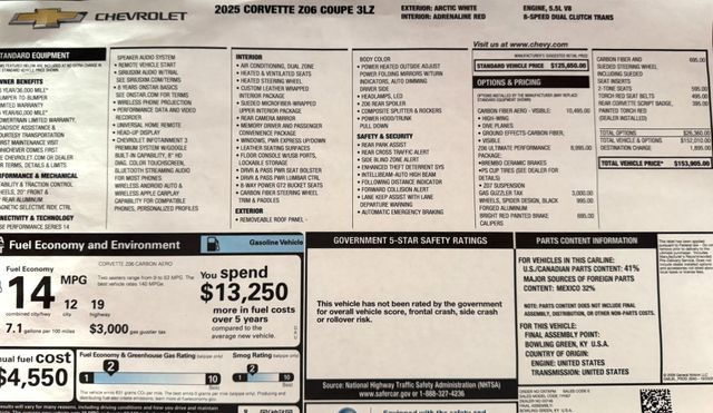 2025 Chevrolet Corvette Z06 3LZ | Granite City, Illinois | MasterCars Company Inc. 2025 Chevrolet Corvette Z06 3LZ | Granite City, Illinois | MasterCars Company Inc.