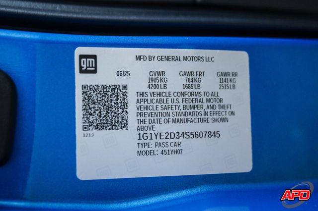 2025 Chevrolet Corvette Z06 2025 Chevrolet Corvette Z06