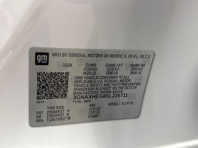 2025 Chevrolet EQUINOX LT 2025 Chevrolet EQUINOX LT