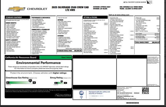 2025 Chevrolet Silverado 2500 LTZ | Dallas, TX | East Dallas Diesel