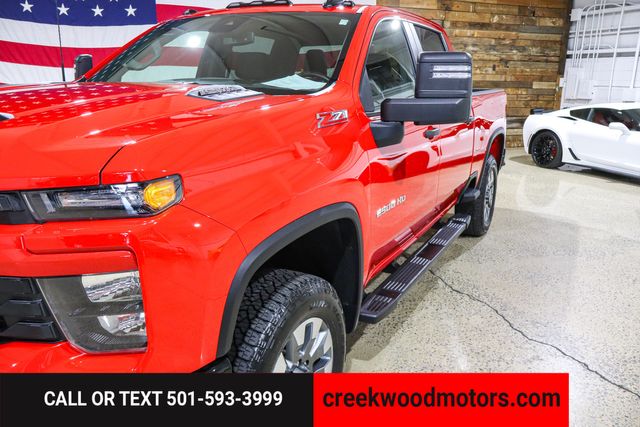2025 Chevrolet Silverado 2500HD Custom Z71 4x4 6.6 GAS Red 1 Owner Financing 20s