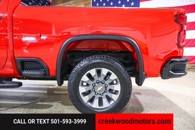 2025 Chevrolet Silverado 2500HD Custom Z71 4x4 6.6 GAS Red 1 Owner Financing 20s 2025 Chevrolet Silverado 2500HD Custom Z71 4x4 6.6 GAS Red 1 Owner Financing 20s