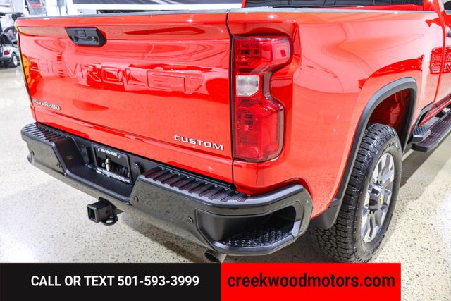 2025 Chevrolet Silverado 2500HD Custom Z71 4x4 6.6 GAS Red 1 Owner Financing 20s 2025 Chevrolet Silverado 2500HD Custom Z71 4x4 6.6 GAS Red 1 Owner Financing 20s