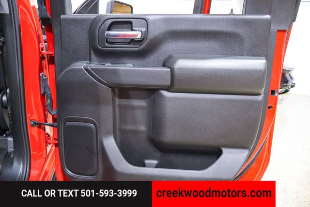 2025 Chevrolet Silverado 2500HD Custom Z71 4x4 6.6 GAS Red 1 Owner Financing 20s
