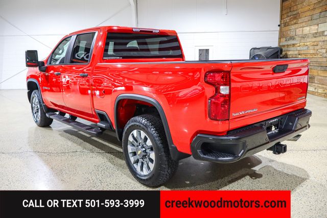 2025 Chevrolet Silverado 2500HD Custom Z71 4x4 6.6 GAS Red 1 Owner Financing 20s 2025 Chevrolet Silverado 2500HD Custom Z71 4x4 6.6 GAS Red 1 Owner Financing 20s