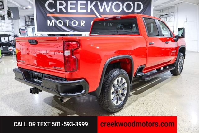 2025 Chevrolet Silverado 2500HD Custom Z71 4x4 6.6 GAS Red 1 Owner Financing 20s 2025 Chevrolet Silverado 2500HD Custom Z71 4x4 6.6 GAS Red 1 Owner Financing 20s