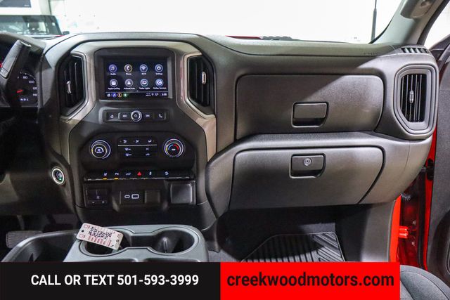 2025 Chevrolet Silverado 2500HD Custom Z71 4x4 6.6 GAS Red 1 Owner Financing 20s