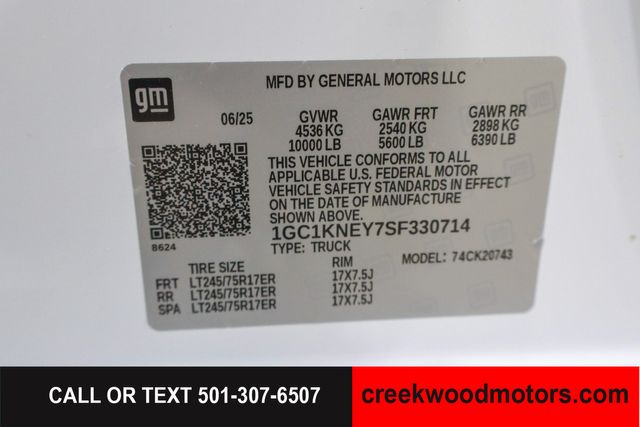 2025 Chevrolet Silverado 2500HD LT 4x4 Duramax Diesel Allison 1Owner 20s New Tires 2025 Chevrolet Silverado 2500HD LT 4x4 Duramax Diesel Allison 1Owner 20s New Tires