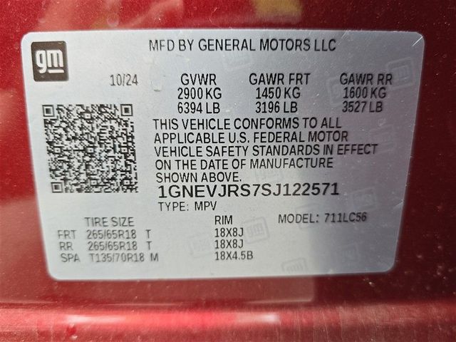 2025 Chevrolet Traverse Z71 2025 Chevrolet Traverse Z71