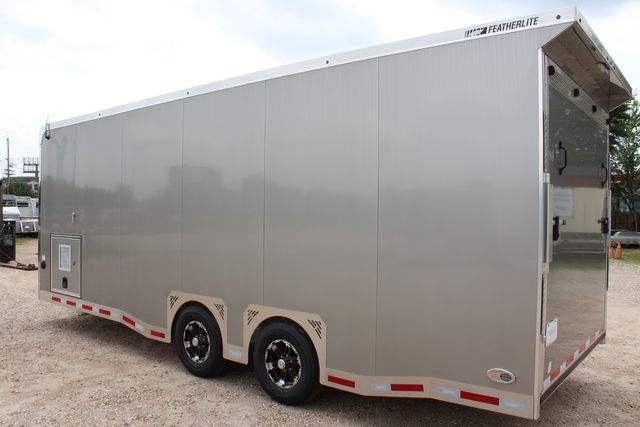 2025 Featherlite 4410 Enclosed Car Trailer 24' Enclosed Car Hauler Cabinets Generator A/C | CONROE, TX | SportChassis/ Featherlite Trailers of Texas 2025 Featherlite 4410 Enclosed Car Trailer 24' Enclosed Car Hauler Cabinets Generator A/C | CONROE, TX | SportChassis/ Featherlite Trailers of Texas