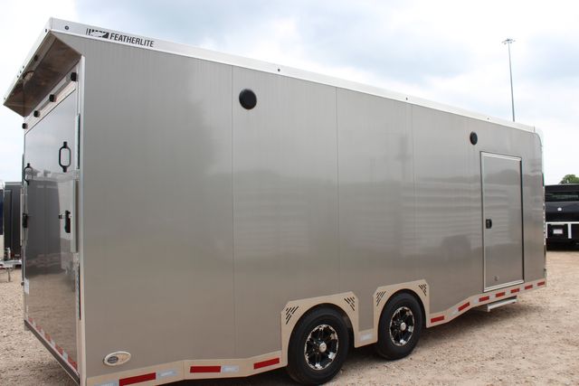 2025 Featherlite 4410 Enclosed Car Trailer 24' Enclosed Car Hauler Cabinets Generator A/C | CONROE, TX | SportChassis/ Featherlite Trailers of Texas 2025 Featherlite 4410 Enclosed Car Trailer 24' Enclosed Car Hauler Cabinets Generator A/C | CONROE, TX | SportChassis/ Featherlite Trailers of Texas
