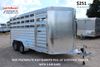 2025 Featherlite 8107 Livestock 16' 16' BP LIVESTOCK 6'7