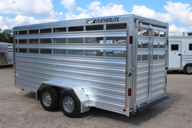 2025 Featherlite 8107 Livestock 16' 16' BP LIVESTOCK 6'7"W X 6'6"T CUT GATE 3 AIR GAPS | CONROE, TX | SportChassis/ Featherlite Trailers of Texas 2025 Featherlite 8107 Livestock 16' 16' BP LIVESTOCK 6'7"W X 6'6"T CUT GATE 3 AIR GAPS | CONROE, TX | SportChassis/ Featherlite Trailers of Texas