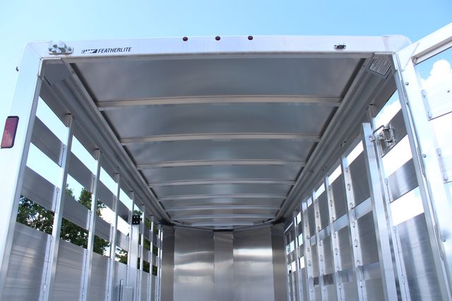 2025 Featherlite 8107 Livestock 16' 16' BP LIVESTOCK 6'7"W X 6'6"T CUT GATE 3 AIR GAPS | CONROE, TX | SportChassis/ Featherlite Trailers of Texas 2025 Featherlite 8107 Livestock 16' 16' BP LIVESTOCK 6'7"W X 6'6"T CUT GATE 3 AIR GAPS | CONROE, TX | SportChassis/ Featherlite Trailers of Texas