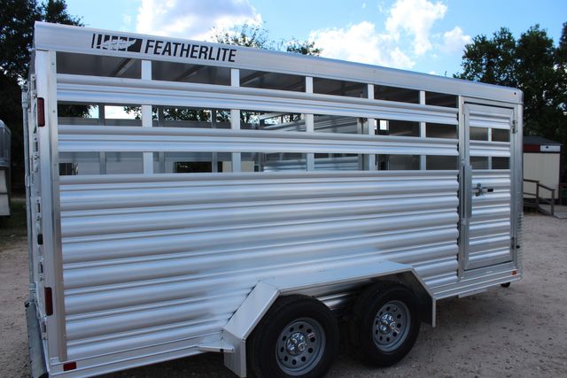 2025 Featherlite 8107 Livestock 16' 16' BP LIVESTOCK 6'7"W X 6'6"T CUT GATE 3 AIR GAPS | CONROE, TX | SportChassis/ Featherlite Trailers of Texas 2025 Featherlite 8107 Livestock 16' 16' BP LIVESTOCK 6'7"W X 6'6"T CUT GATE 3 AIR GAPS | CONROE, TX | SportChassis/ Featherlite Trailers of Texas