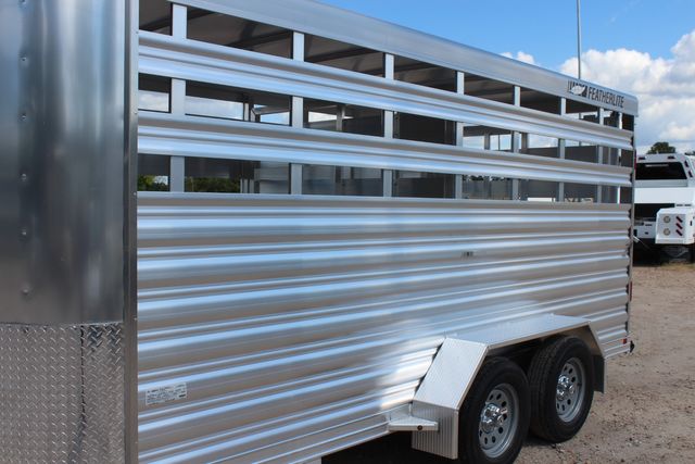 2025 Featherlite 8107 Livestock 16' 16' BP LIVESTOCK 6'7"W X 6'6"T CUT GATE 3 AIR GAPS | CONROE, TX | SportChassis/ Featherlite Trailers of Texas 2025 Featherlite 8107 Livestock 16' 16' BP LIVESTOCK 6'7"W X 6'6"T CUT GATE 3 AIR GAPS | CONROE, TX | SportChassis/ Featherlite Trailers of Texas