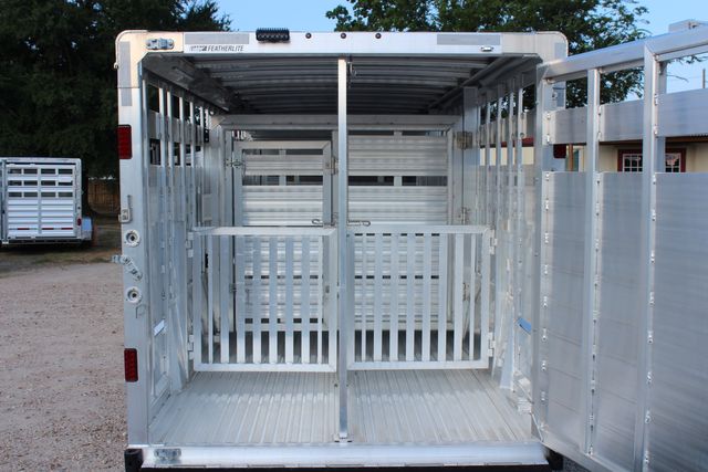 2025 Featherlite 8127 - 24' GN Livestock Trailer Removable 12 pen system and 2 walk-thru gates | CONROE, TX | SportChassis/ Featherlite Trailers of Texas 2025 Featherlite 8127 - 24' GN Livestock Trailer Removable 12 pen system and 2 walk-thru gates | CONROE, TX | SportChassis/ Featherlite Trailers of Texas